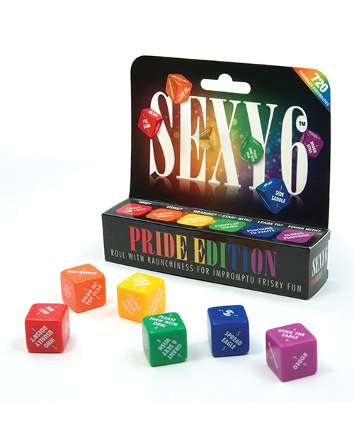 Sexy 6 Dice Sexy Games - Pride Edition, Adult Games