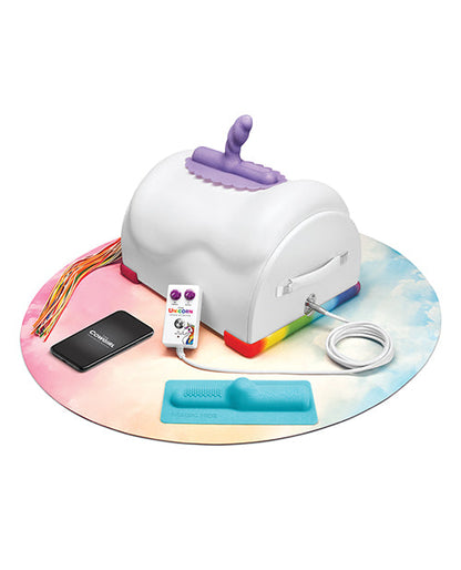Cowgirl Vibrating Sex Dildo Machine: Unicorn Edition
