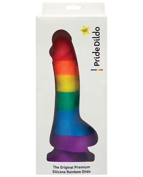 Pride Gay Dildo with - Rainbow