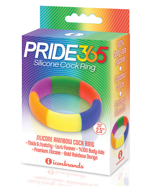 9s Pride 365 Rainbow Cock Ring