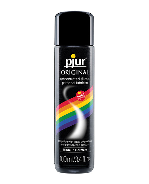 Pjur Original Silicone Lube: Concentrated Personal Lubricant, Pride Edition 3.4 fl oz